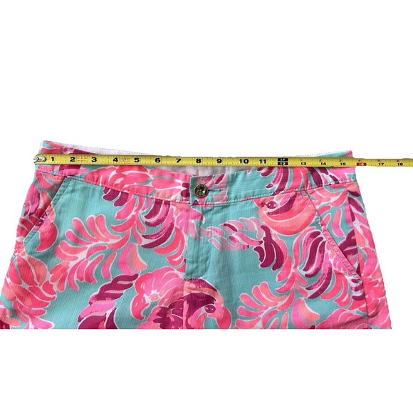 NEW Lilly Pulitzer Scalloped Buttercup Shorts Lovebirds Pink Women's 2 - Picture 7 of 12